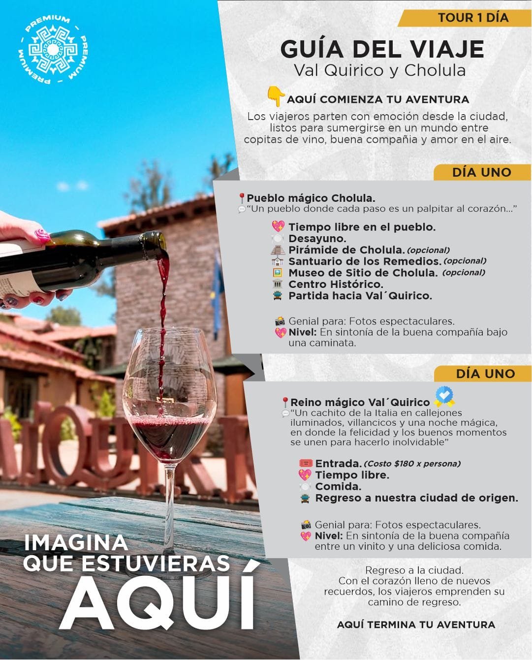 Itinerario Día 1
